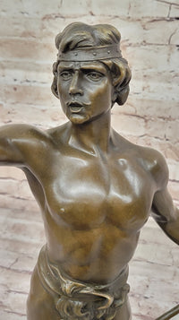 Tarzan King of the Jungle - Bronze Sculpture by L. Domenech