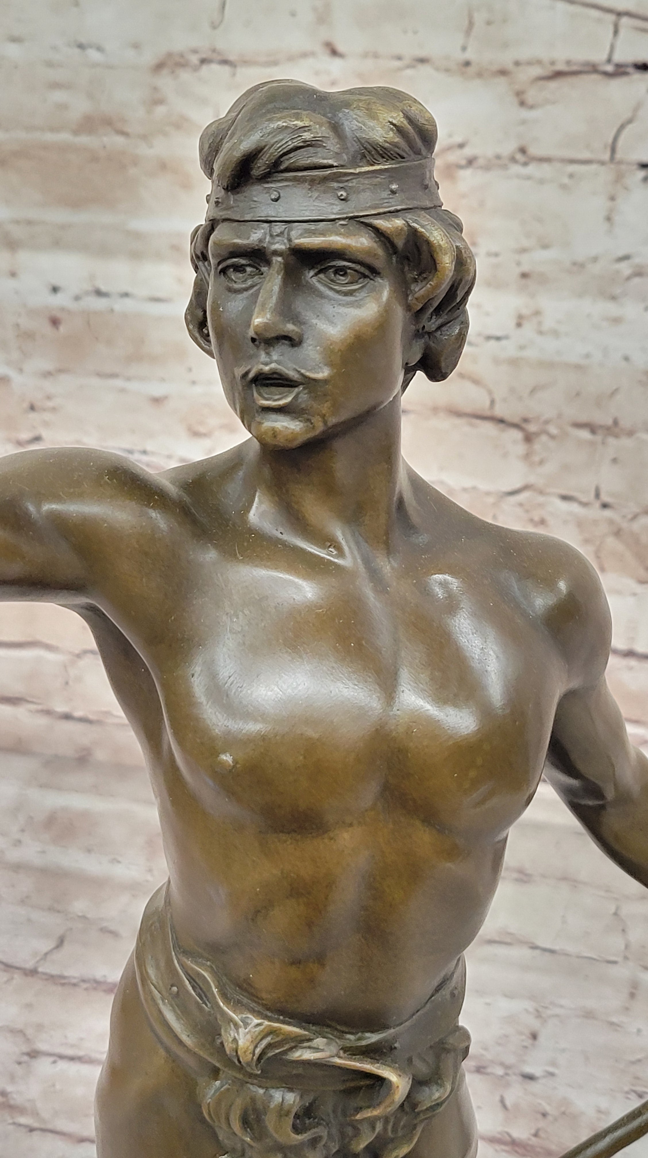 Tarzan King of the Jungle - Bronze Sculpture by L. Domenech