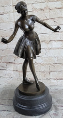 Natacha Nattova Ballerina Bronze Sculpture 15.5" x 9"