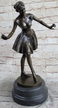 Natacha Nattova Ballerina Bronze Sculpture 15.5" x 9"
