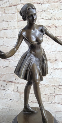 Natacha Nattova Ballerina Bronze Sculpture 15.5" x 9"