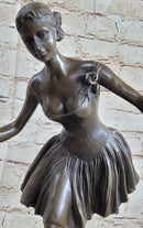 Natacha Nattova Ballerina Bronze Sculpture 15.5" x 9"