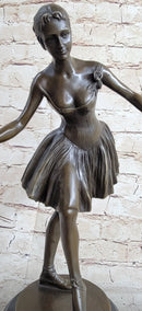 Natacha Nattova Ballerina Bronze Sculpture 15.5" x 9"