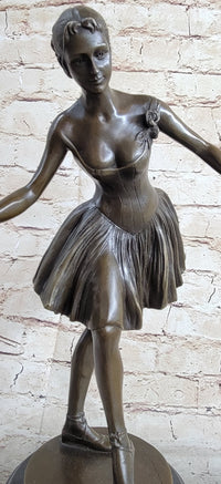 Natacha Nattova Ballerina Bronze Sculpture 15.5" x 9"