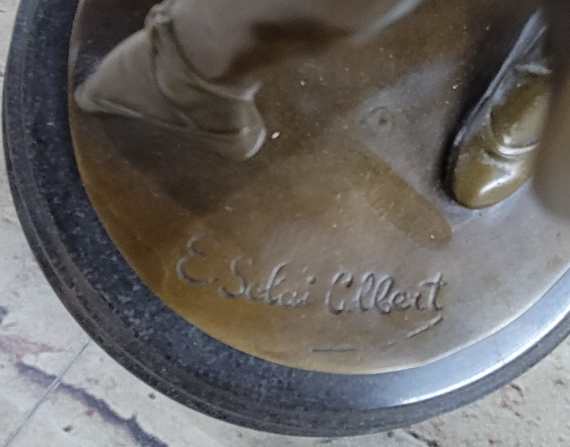 Natacha Nattova Ballerina Bronze Sculpture 15.5" x 9"