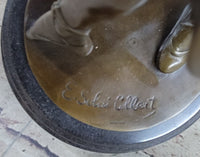 Natacha Nattova Ballerina Bronze Sculpture 15.5" x 9"