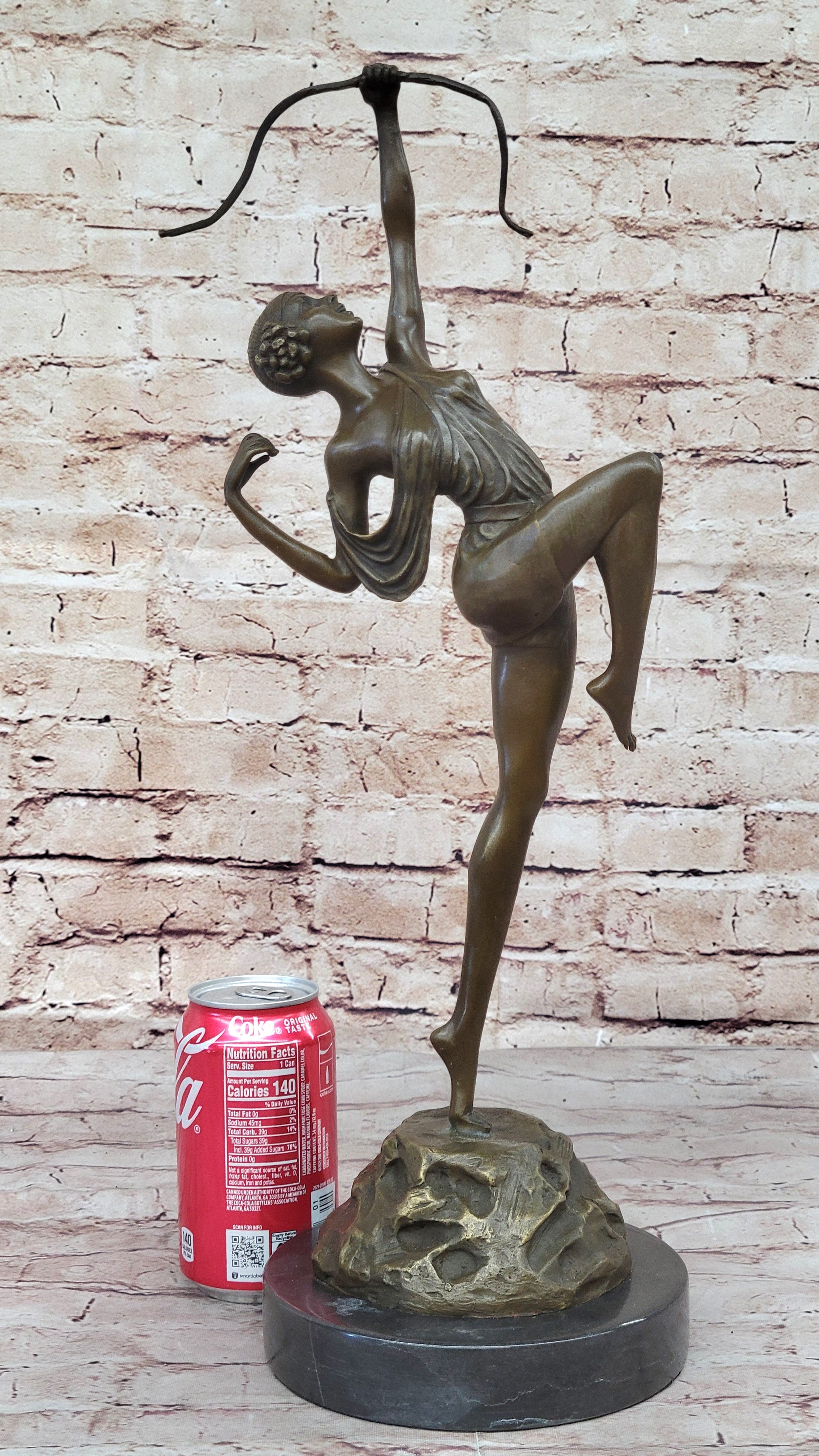 Bronze Figure Diana Goddess of the Hunt by Langer Sculpture
