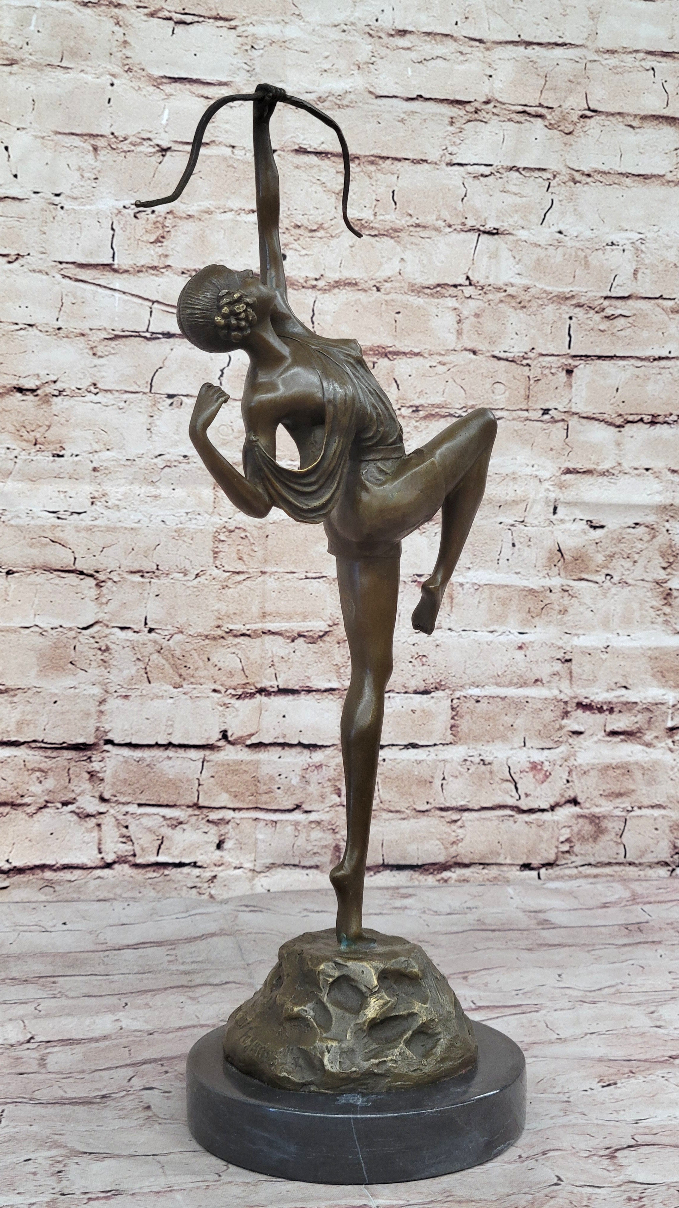 Bronze Figure Diana Goddess of the Hunt by Langer Sculpture