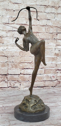 Bronze Figure Diana Goddess of the Hunt by Langer Sculpture