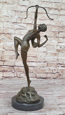 Bronze Figure Diana Goddess of the Hunt by Langer Sculpture