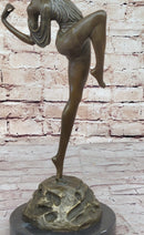 Bronze Figure Diana Goddess of the Hunt by Langer Sculpture