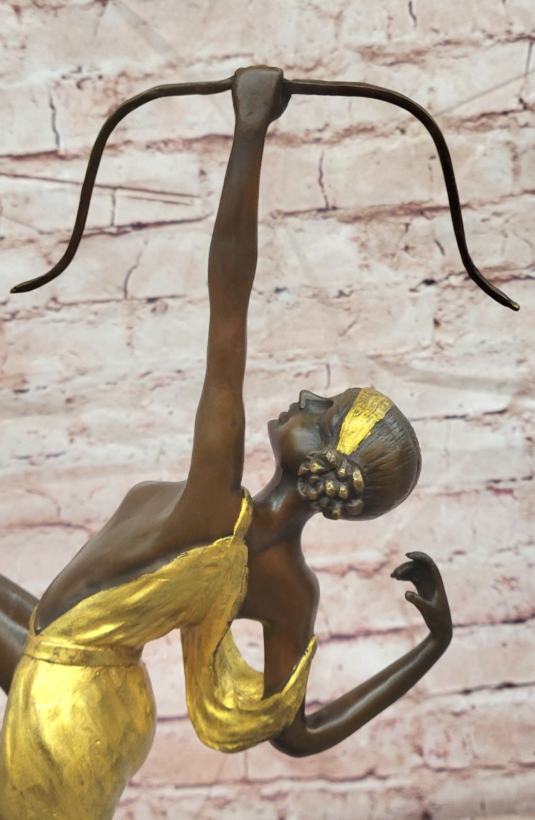Bronze Sculpture Art Deco Figurines Diana Pierre le Faguays Cold Paint Statue