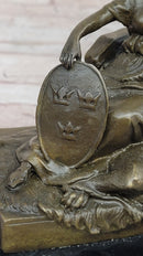 Fortuna Roman Goddess of Prosperity - Bronze Sculpture by Milo