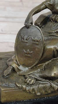 Fortuna Roman Goddess of Prosperity - Bronze Sculpture by Milo