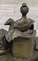 Fortuna Roman Goddess of Prosperity - Bronze Sculpture by Milo