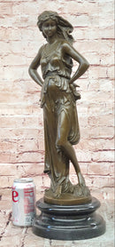 Signed Original Milo Mother to Be Real Bronze Sculpture Maternity Gift Statue
