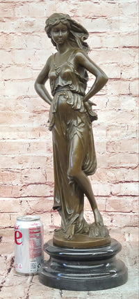 Signed Original Milo Mother to Be Real Bronze Sculpture Maternity Gift Statue
