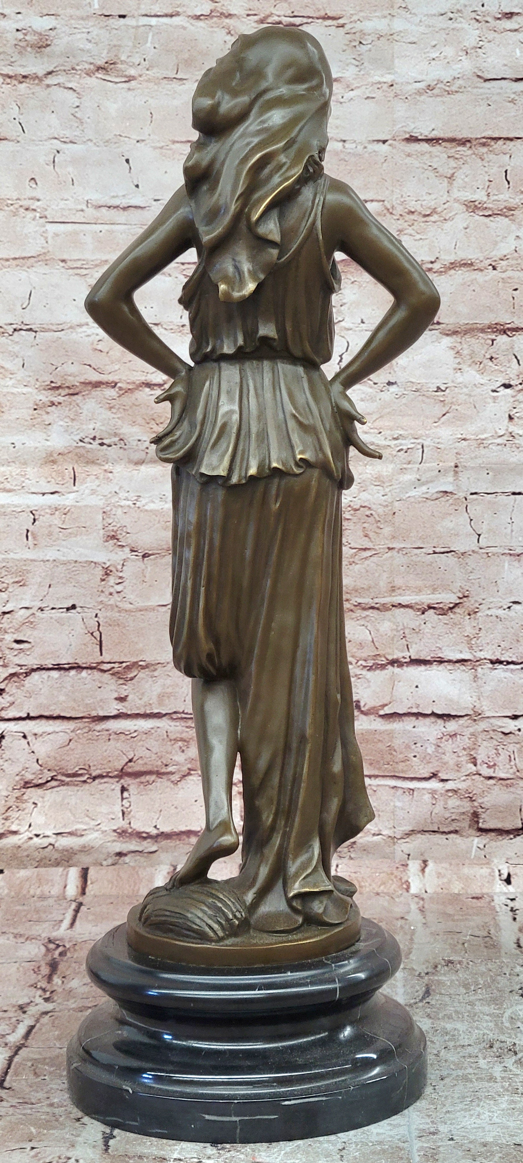 Signed Original Milo Mother to Be Real Bronze Sculpture Maternity Gift Statue