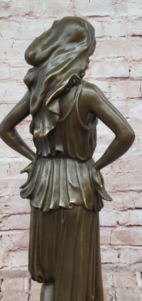 Signed Original Milo Mother to Be Real Bronze Sculpture Maternity Gift Statue