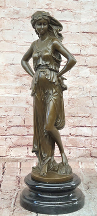 Signed Original Milo Mother to Be Real Bronze Sculpture Maternity Gift Statue