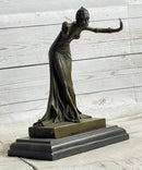 Chiparus Art Deco Russian Gypsy Dancer Bronze on Marble