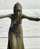 Chiparus Art Deco Russian Gypsy Dancer Bronze on Marble