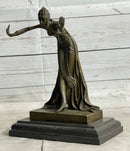 Chiparus Art Deco Russian Gypsy Dancer Bronze on Marble