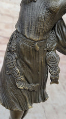 Art Deco Bronze Sculpture of Dancing Woman by Kernalan