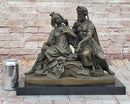 Leon Grégoire Cleopatra & Mark Antony – Bronze Historical Sculpture