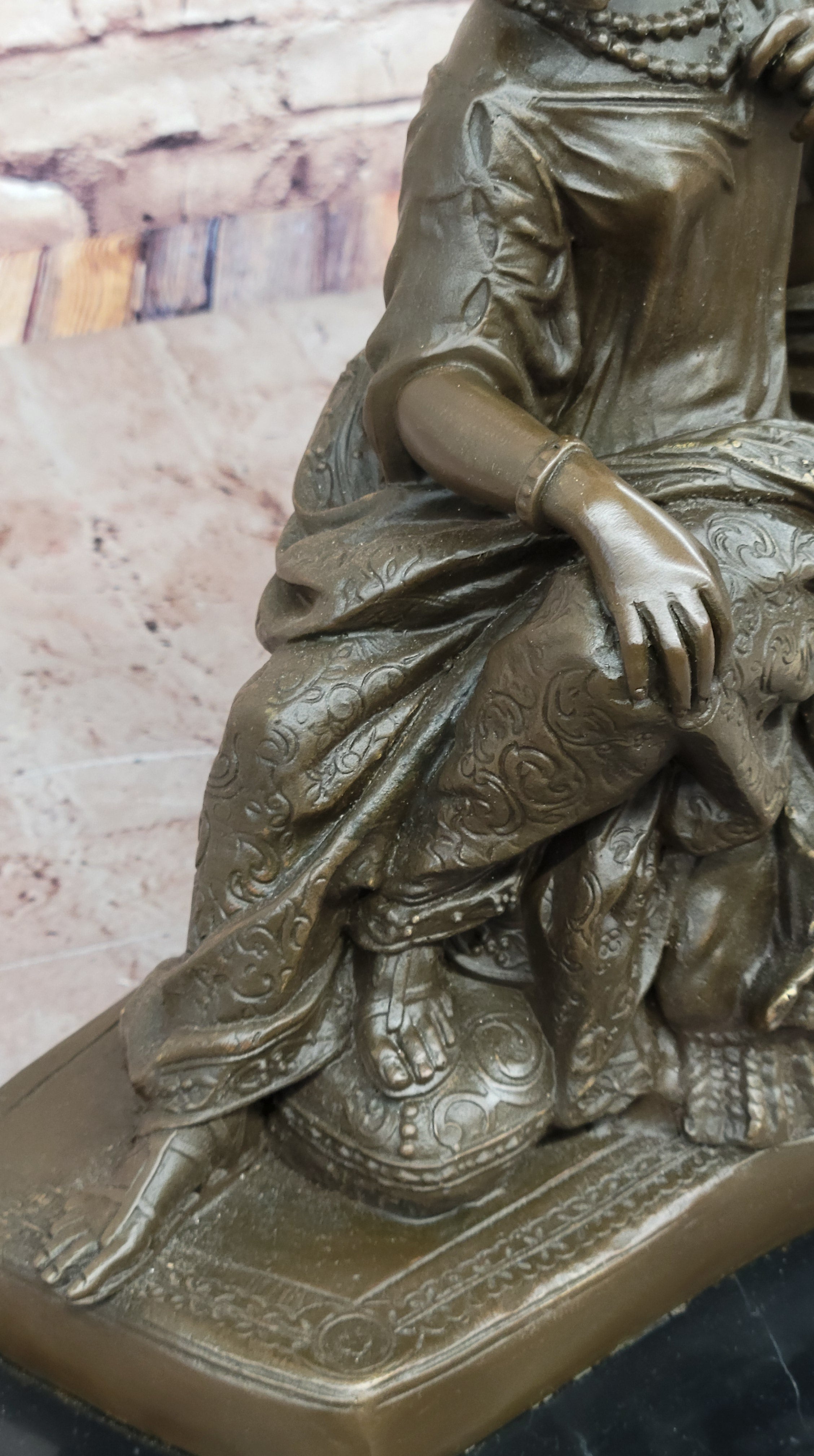 Leon Grégoire Cleopatra & Mark Antony – Bronze Historical Sculpture