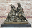 Leon Grégoire Cleopatra & Mark Antony – Bronze Historical Sculpture