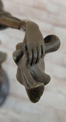 Art Deco Bronze Dancer by Colinet on Marble Base