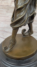 Art Deco Bronze Dancer by Colinet on Marble Base