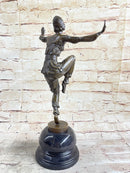 French Gypsy Dancer by Laurel Bronze Sculpture Art Nouveau