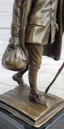 Benjamin Franklin Walking Stick UPENN Bronze Sculpture 10" x 4"