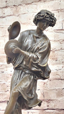 Classical Greek Dancer w/ Cymbals - Dionysus Grape Vine Cult