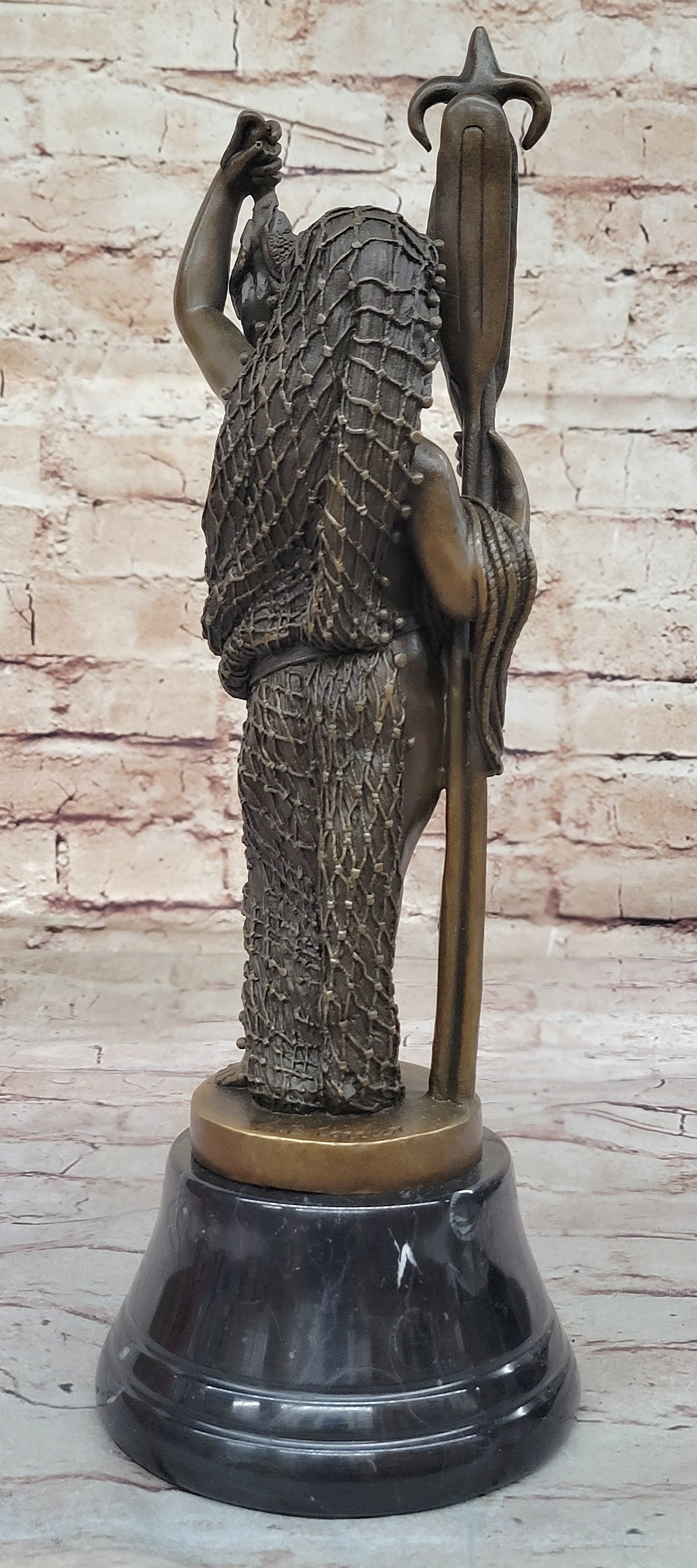 Bronze Sculpture of Young Fisherman Boy by Carrier-Belleuse