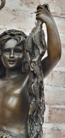 Bronze Sculpture of Young Fisherman Boy by Carrier-Belleuse