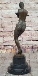 Ferdinand Preiss Art Deco Dancer – 1920s Flapper Bronze