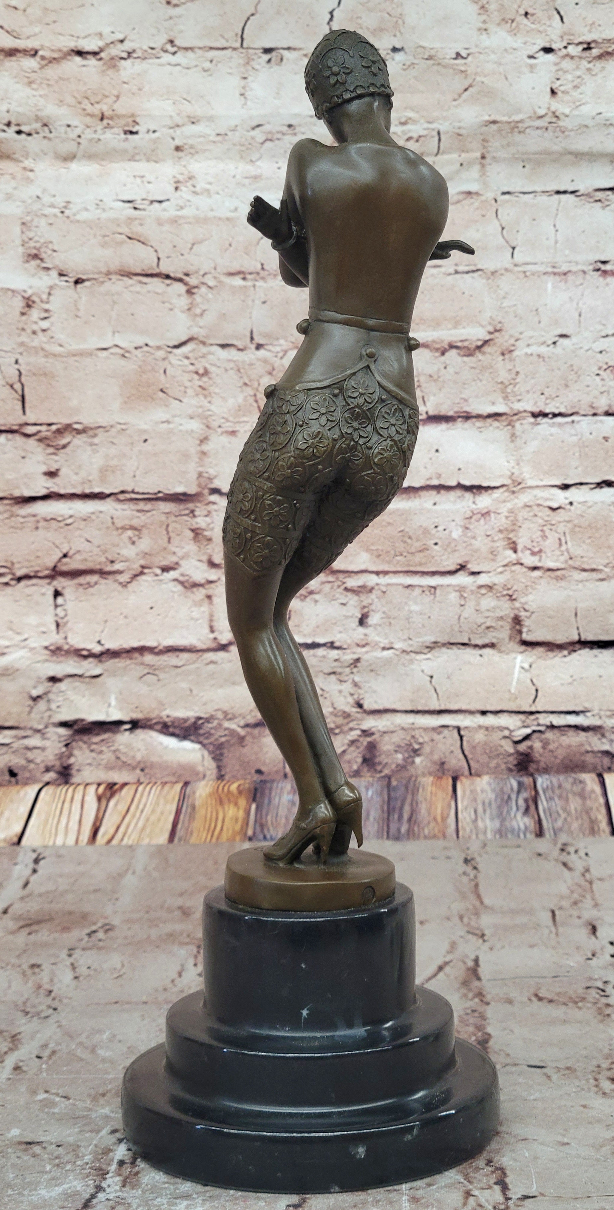 Ferdinand Preiss Art Deco Dancer – 1920s Flapper Bronze