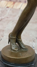 Ferdinand Preiss Art Deco Dancer – 1920s Flapper Bronze