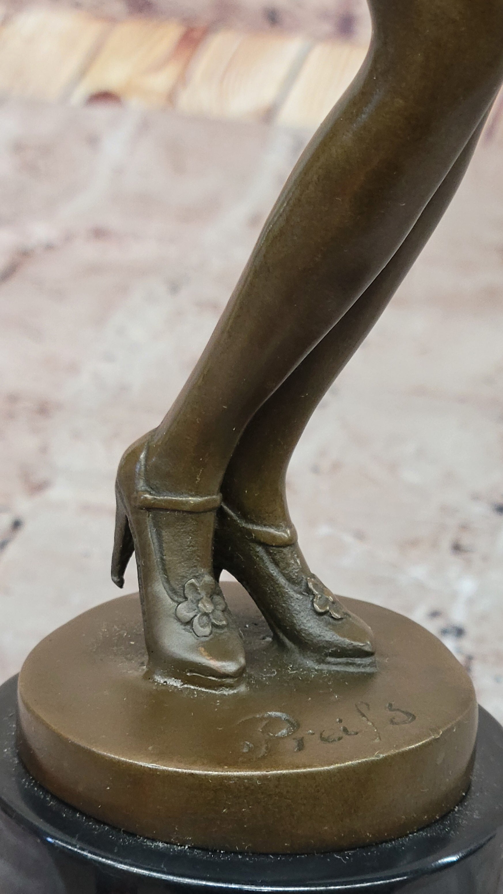 Ferdinand Preiss Art Deco Dancer – 1920s Flapper Bronze