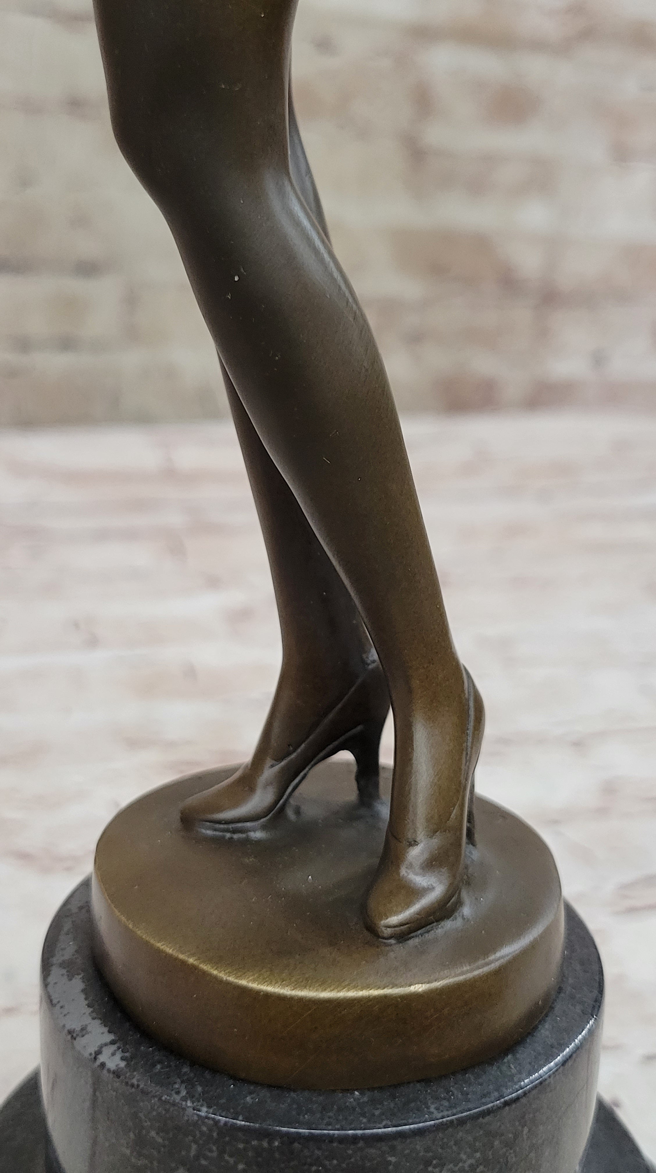 Signed Preiss Art Bronze Sculpture Guitar Player Music