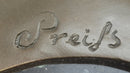 Bronze Figure Skater Sculpture – Ice Dancing on Marble Base