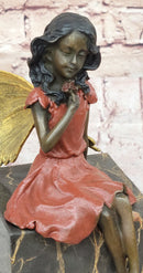 Milo Fairy Angel Genuine Bronze Sculpture