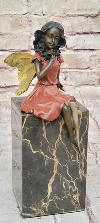 Milo Fairy Angel Genuine Bronze Sculpture