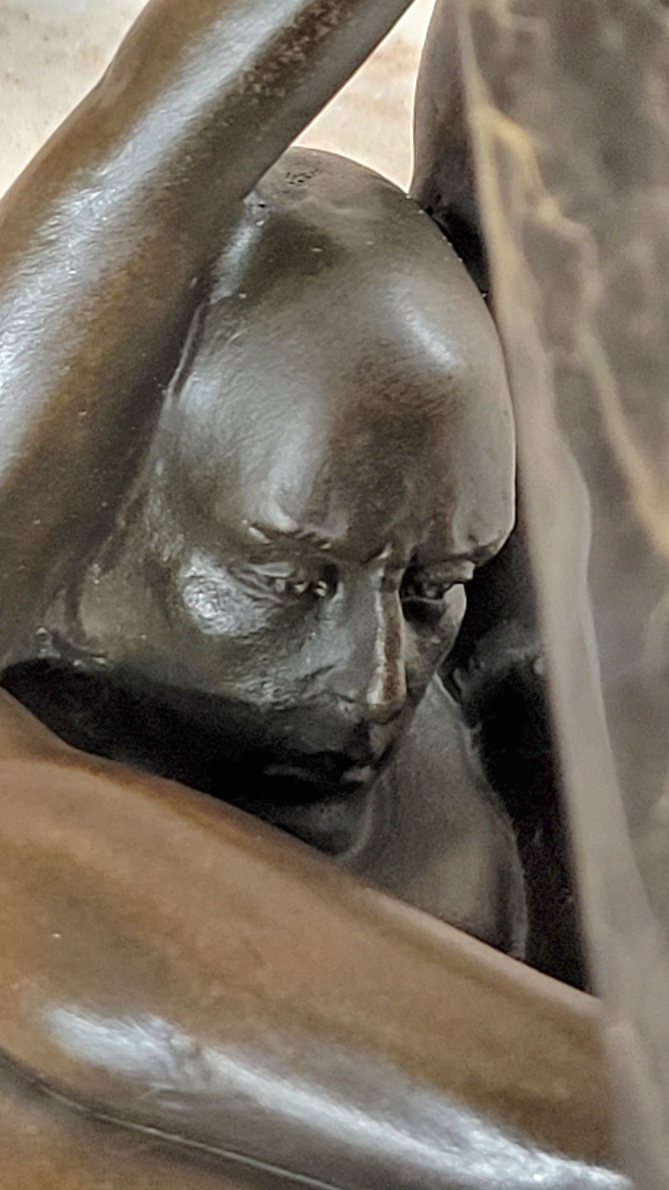 Nude Male Diver Diving Athletic Sensual Elegant Bronze Marble Statue Classical Art