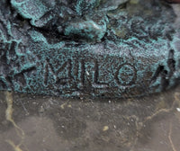 Beautifully Detailed Fairy Pure Hotcast Bronze Signed