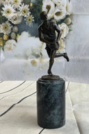 Bronze Union League Rugby Football Player Trophy