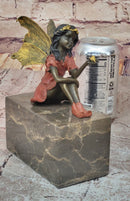 Multi Color Fairy Angel Bronze Sculpture by Milo